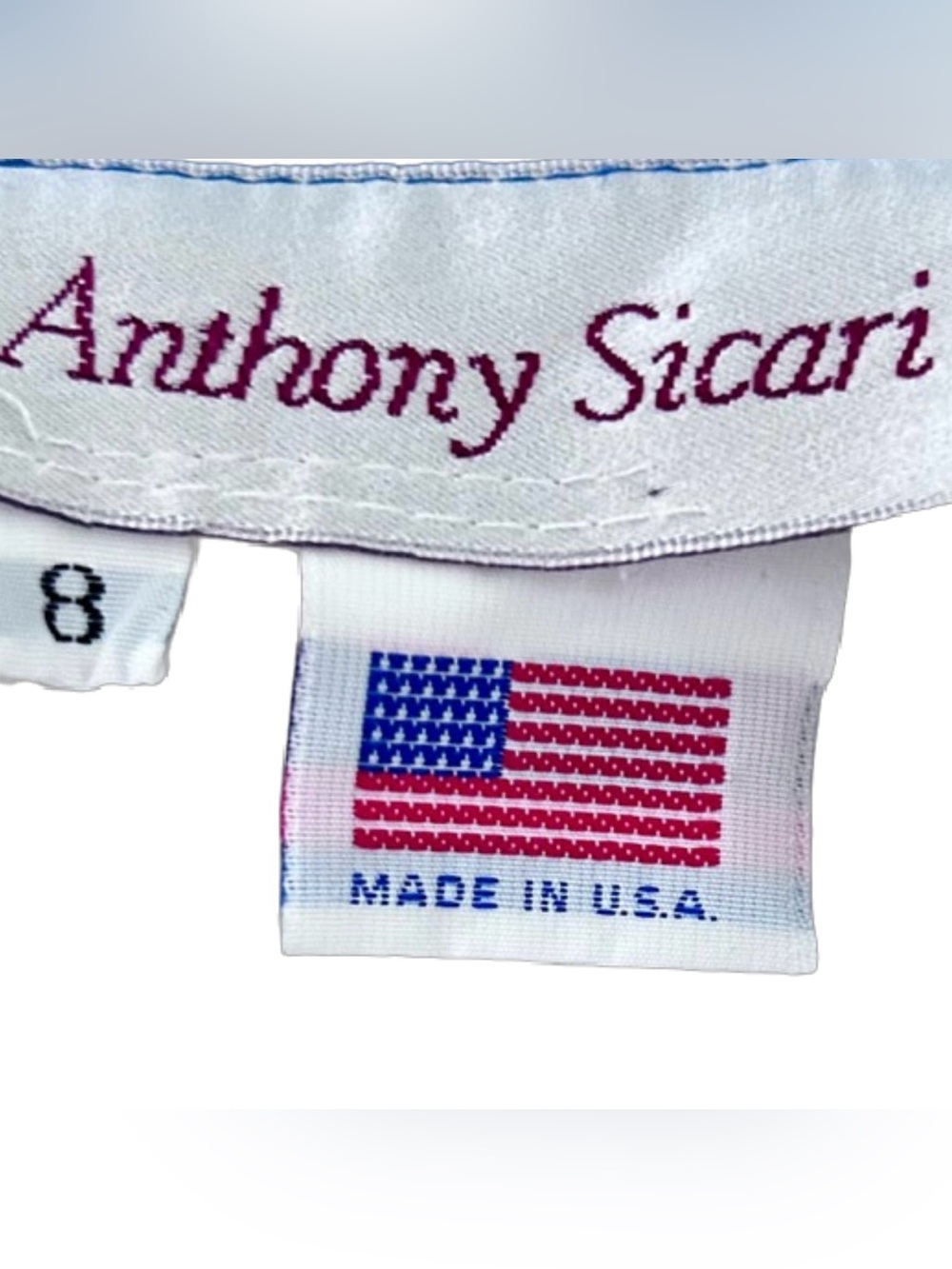 Vintage Anthony Sicari Floral Wrap Cardigan Sweater USA Size 8 Cottagecore Artsy - Picture 2 of 9